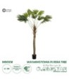 GloboStar® Artificial Garden WASHINGTONIA FILIFERA TREE 21107 Τεχνητό Διακοσμητικό Φοινικόδεντρου Υ200cm